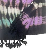 Boho Java Art Šátky - Multi Pruhy - 62x200cm