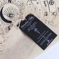 Vševidoucí Oko - Kyvadlové Věštecké Plátno - Přírodní & Černá