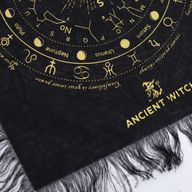 Vševidoucí Oko - Kyvadlové Věštecké Plátno - Černá & Zlatá