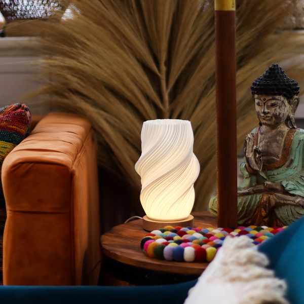 New Wave Lampa - USB-C - 3 nastavení - Zkroucený Mrak