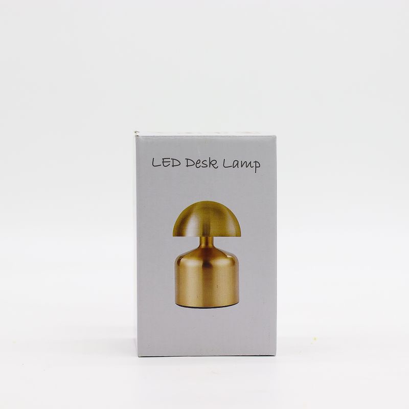 Dotyková Lampa - Stříbrná Kopule / Houba - USB (C) - Dobíjecí  (400 Watt)