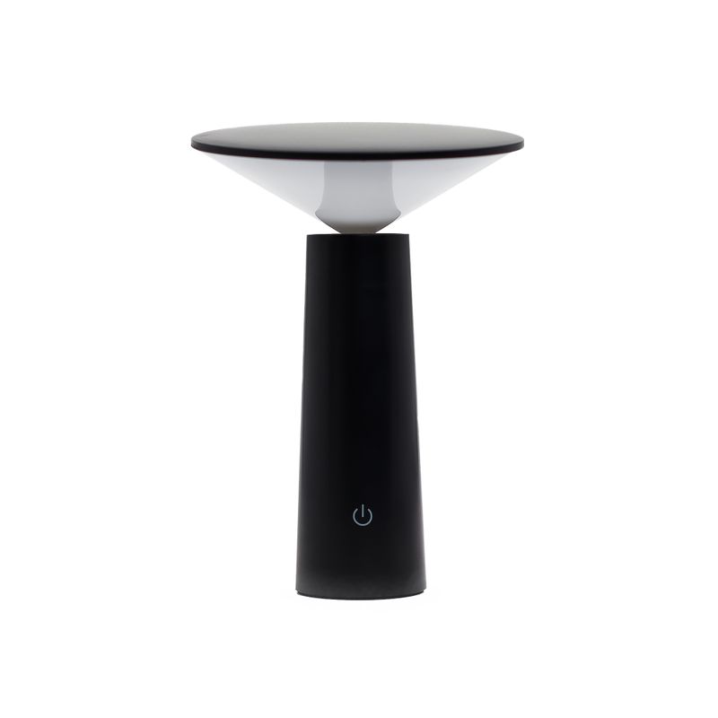 Dotyková Lampa - Černá Houba - Nastavitelná - USB (C) - Dobíjecí  (2000 Watt)