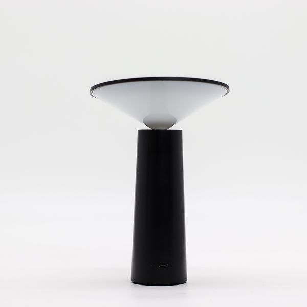Dotyková Lampa - Černá Houba - Nastavitelná - USB (C) - Dobíjecí  (2000 Watt)