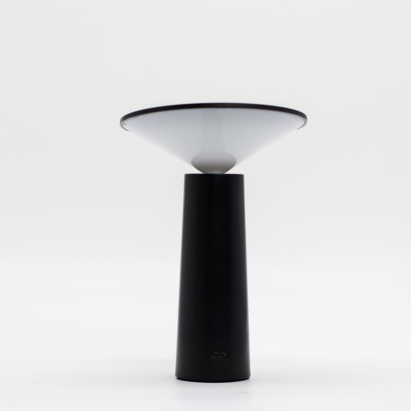 Dotyková Lampa - Černá Houba - Nastavitelná - USB (C) - Dobíjecí  (2000 Watt)
