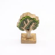 Ztraceni v Lese - Strom 3D - Dřevěná Dekorace 20x10cm