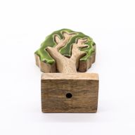 Ztraceni v Lese - Strom 3D - Dřevěná Dekorace 20x10cm