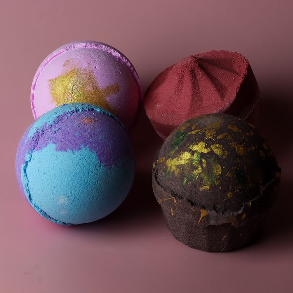 Jumbo Šumivé Bomby - Mix 4 Druhů - Dubai, Amethyst, Razzle a Charlotte