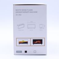 Aroma Difuzér s Efektem Plamene a Ptačím Zvukem - Černý, USB - Měnící se Barva
