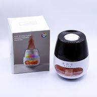 Aroma Difuzér s Efektem Plamene Solného Kamene - Bílý USB - Změna Barvy a Časovač