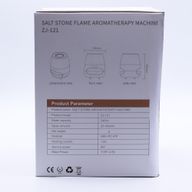 Aroma Difuzér s Efektem Plamene Solného Kamene - Bílý USB - Změna Barvy a Časovač