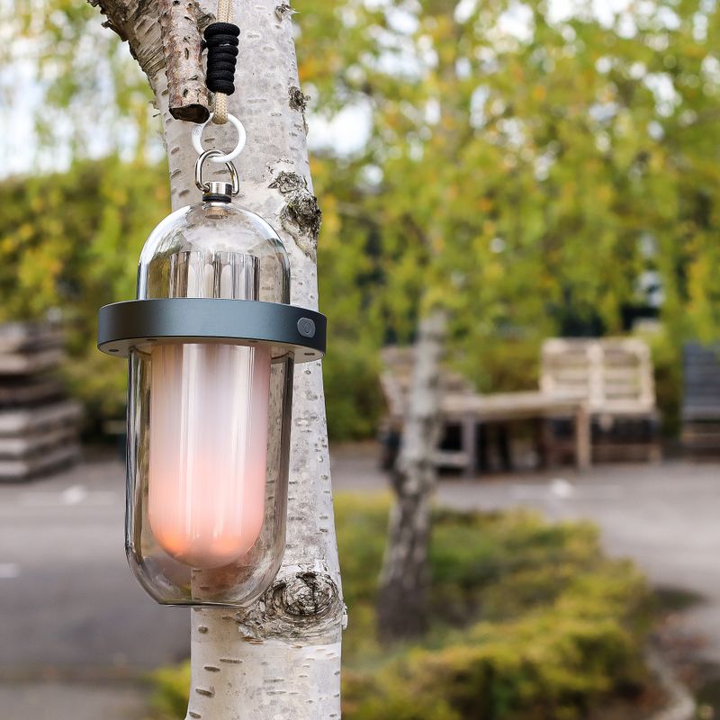 Venkovní Lampa s Efektem Plamene - Bílé USB-C - Nabíjecí