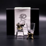 Dárková Sada 6 Panáků Bottom Up (50ml) - Mystické Bytosti - Starožitný Bronz