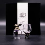 Dárková Sada 6 Sklenic Bottom Up Bottom Up (100ml) - Mystické Bytosti - Starožitný Bronz