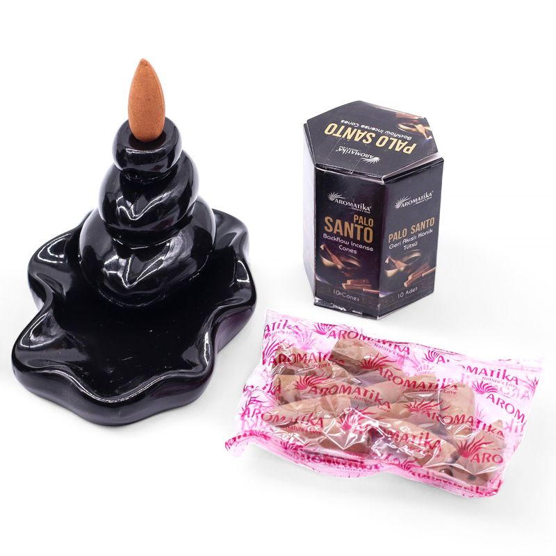 Aromatika Masala Kužele Tekoucí Dým - Palo Santo