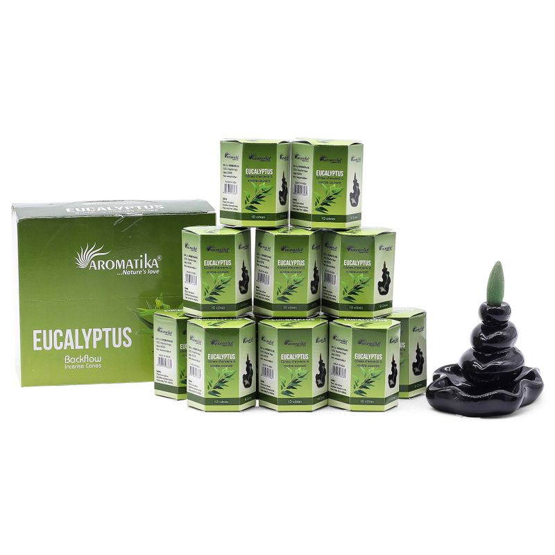 Aromatika Masala Kužele Tekoucí Dým - Eukalyptus