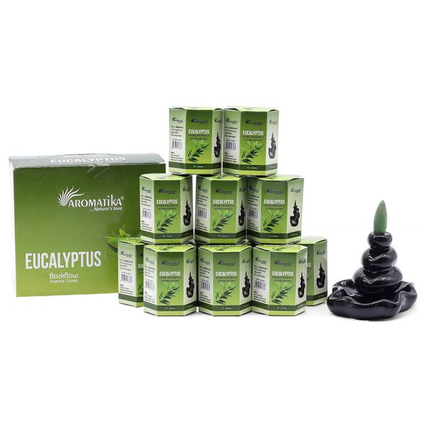 Aromatika Masala Kužele Tekoucí Dým - Eukalyptus