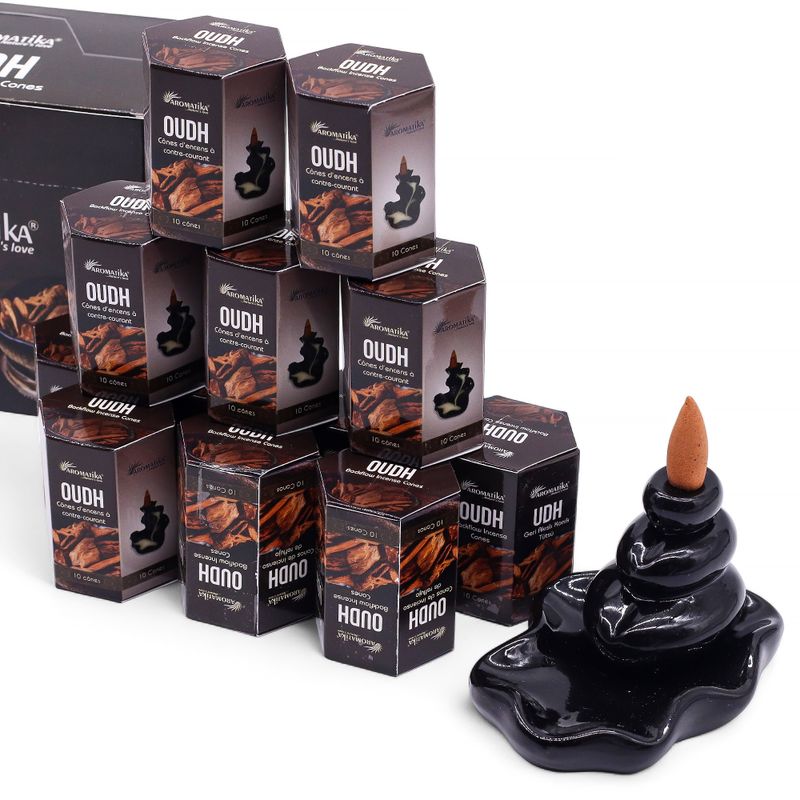 Aromatika Masala Kužele Tekoucí Dým - Oudh