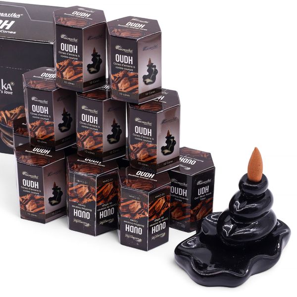 Aromatika Masala Kužele Tekoucí Dým - Oudh