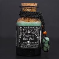 Ancient Witch Kouzelný Koupelový Lektvar & Amulet z Aventurínu - Prosperita