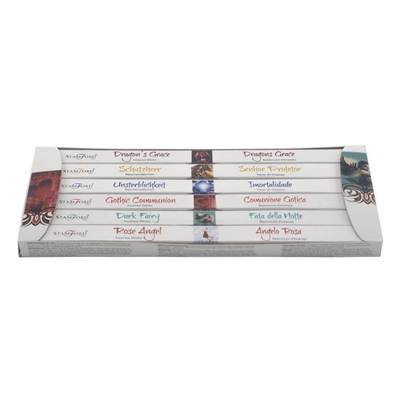 Vonné Tyčinky Stamford - Dárkový Set 6 Krabiček - Mystika