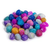 Balení Kousků Drahých Kamenů - Popraskaný Křemen - 1kg (cca 70 kamenů)