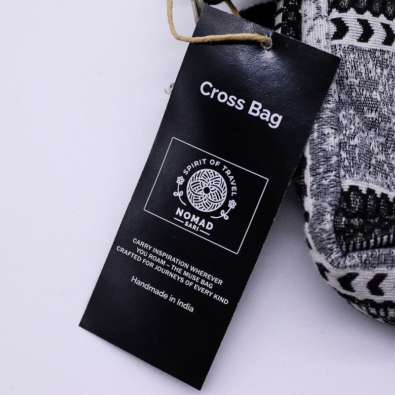 Jacquardové přírodní tašky - Urban Caravan - Crossbody taška
