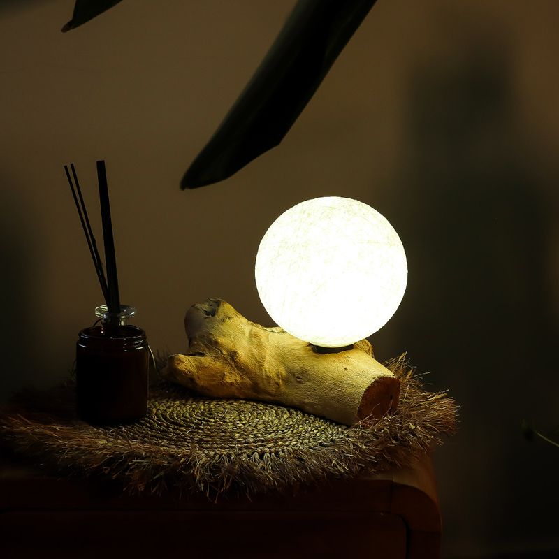 DriftGlow Lampa - Bavlna - Odstín Slonové Kosti
