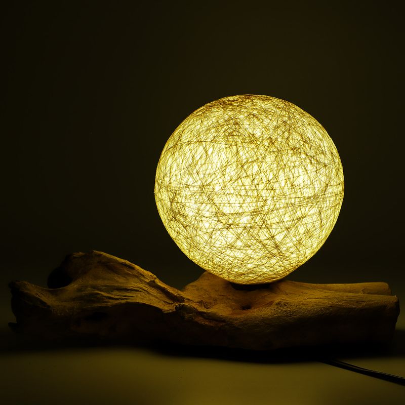 DriftGlow Lampa - Bavlna - Krémový Odstín