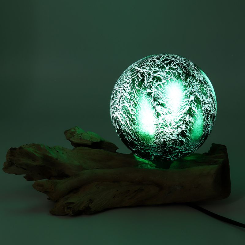 DriftGlow Lampa - Smaragdový Praskavý Odstín
