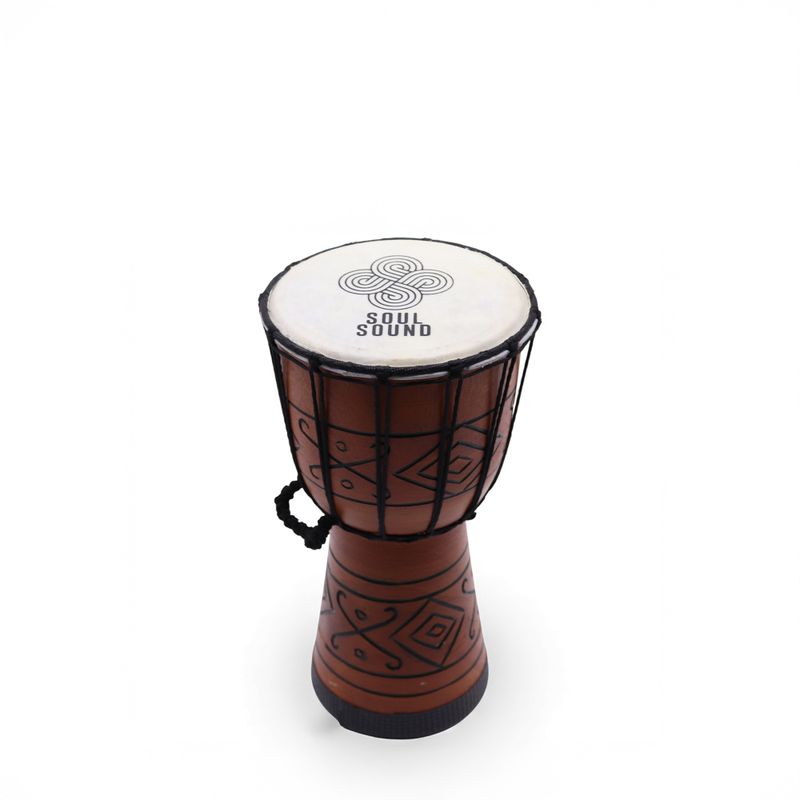 Malý Profesionální Djembe Buben - Soul Sound  (nízký) - 30cm (15cm průměr)