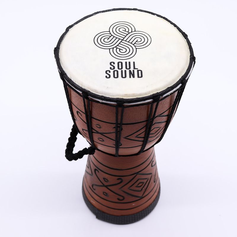 Malý Profesionální Djembe Buben - Soul Sound  (nízký) - 30cm (15cm průměr)