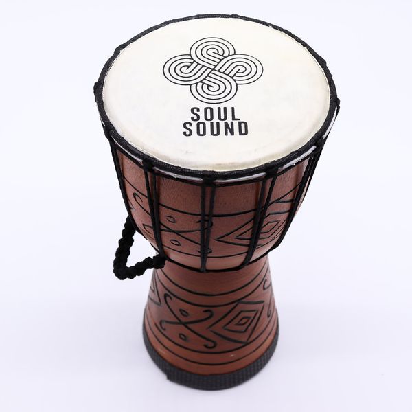 Malý Profesionální Djembe Buben - Soul Sound (nízký) - 30cm (15cm průměr)