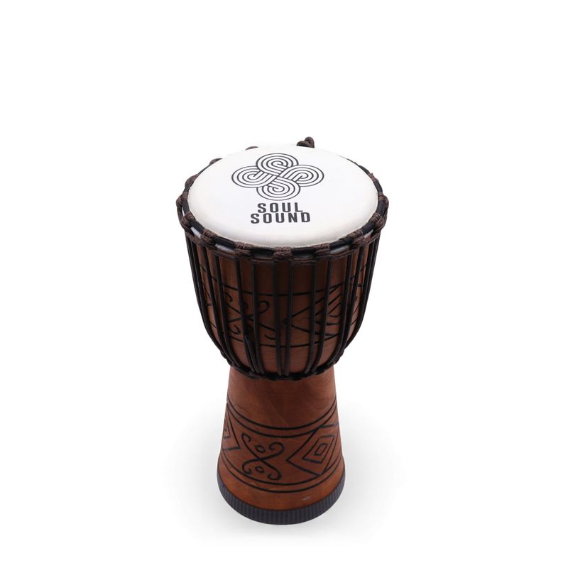 Střední Profesionální Djembe Buben - Soul Sound (nízký) - Střední 40cm (18cm průměr)