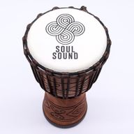 Střední Profesionální Djembe Buben - Soul Sound (nízký) - Střední 40cm (18cm průměr)