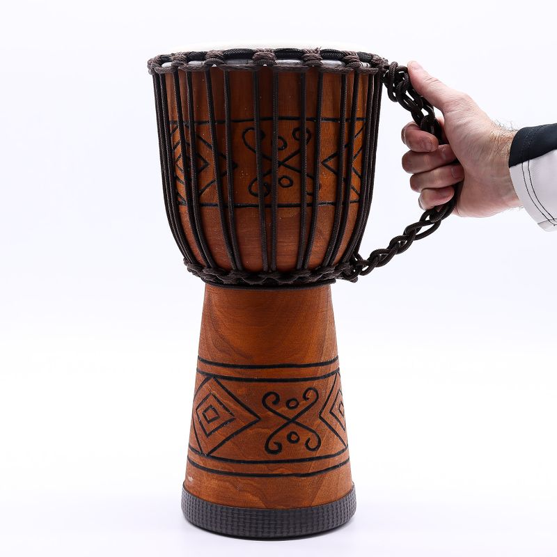 Střední Profesionální Djembe Buben - Soul Sound (nízký) - Střední 40cm (18cm průměr)