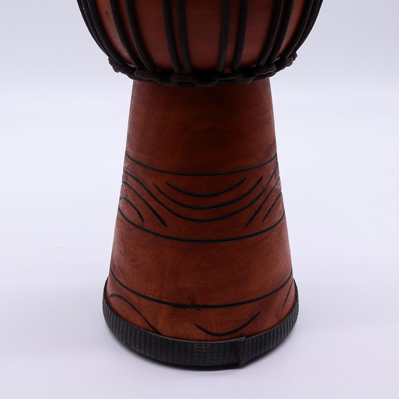Střední Profesionální Djembe Buben -Freedom Rhythm (vysoký) - 40cm (18cm průměr)
