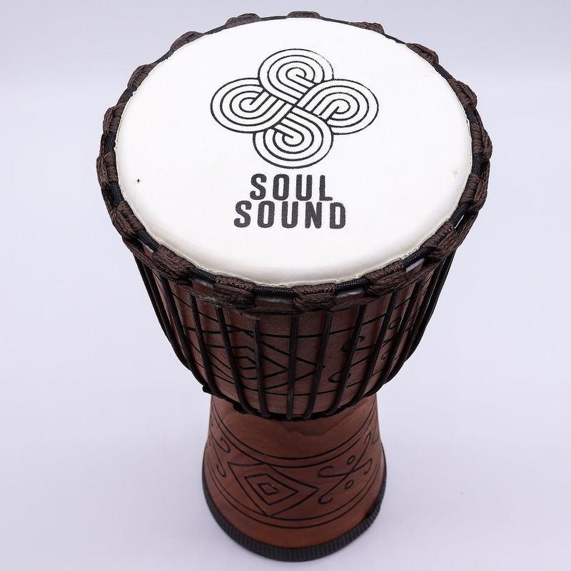 Velký Profesionální Djembe Buben - Soul Sound (nízký) - 50cm (22cm průměr)