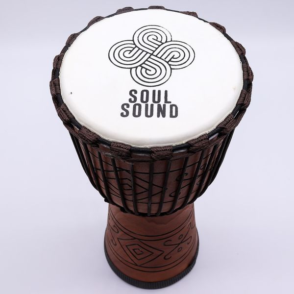 Velký Profesionální Djembe Buben - Soul Sound (nízký) - 50cm (22cm průměr)