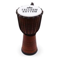 Velký Profesionální Djembe Buben - Freedom Rhythm (vysoký) - 50cm (22cm průměr)
