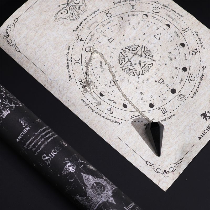 Ancient Witch Kouzelné Vonné Tyčinky - Úspěch - Kyvadlo Černý Obsidián