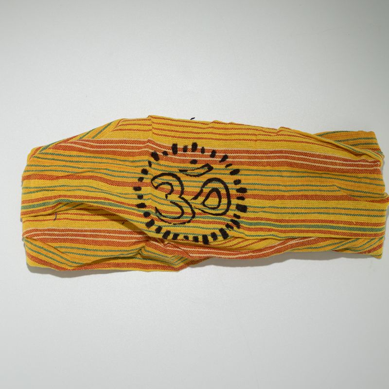 Nomad Sari - Hippy Čelenka - Blokový Potisk, Různé Vzory (56x25cm)