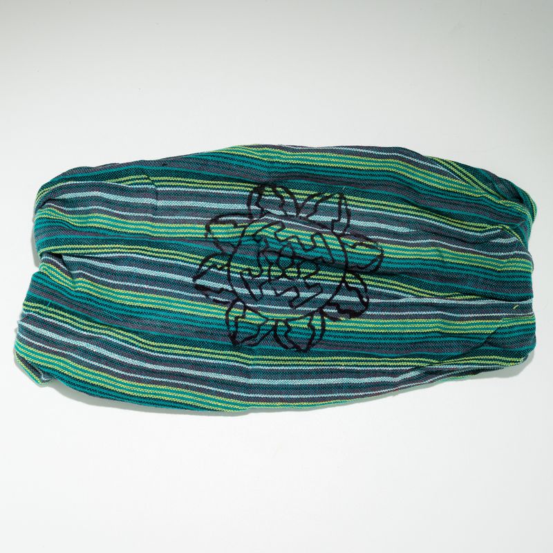 Nomad Sari - Hippy Čelenka - Blokový Potisk, Různé Vzory (56x25cm)