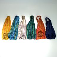 Nomad Sari - Hippy Čelenka - Blokový Potisk, Různé Vzory (56x25cm)