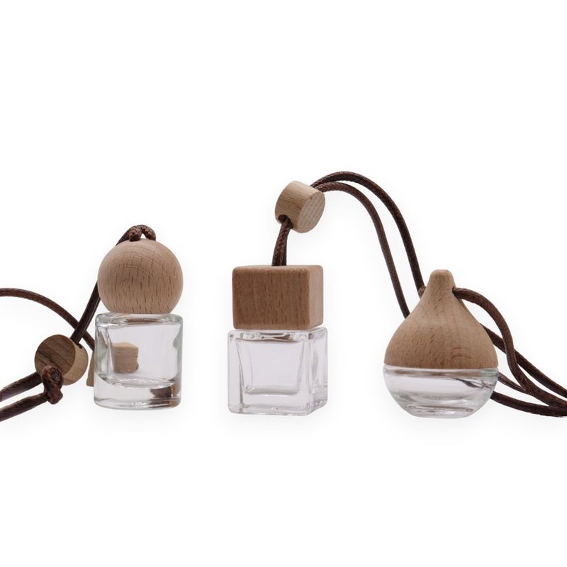 Čistá Lahvička - Difuzér do Auta - Visící - 8ml - (3 různé designy x 4)