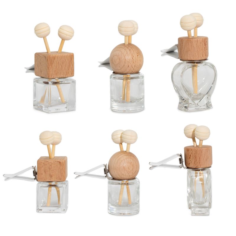 Čistáka Lahvička - Difuzér do Auta - do Ventilace - 8ml - (3 různé designy x 4)