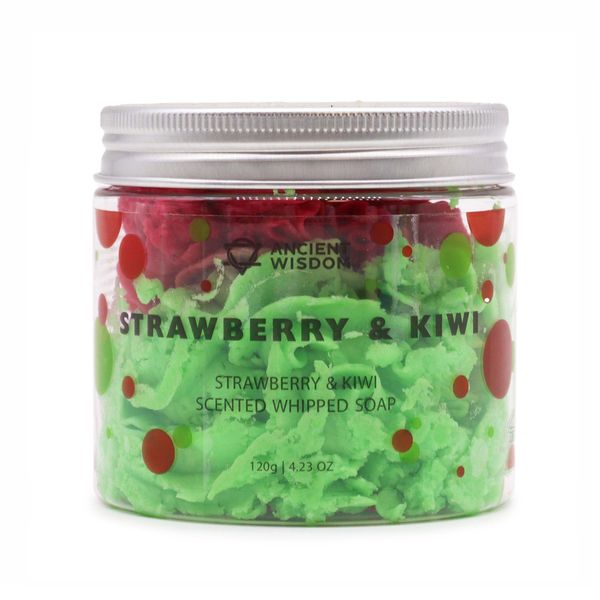 Šlehaná Mýdla - Jahoda a Kiwi 120g