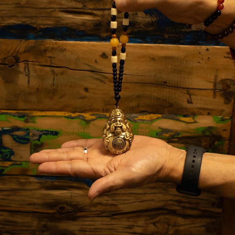 Závěsný Feng Shui Talisman - Bůh Bohatství