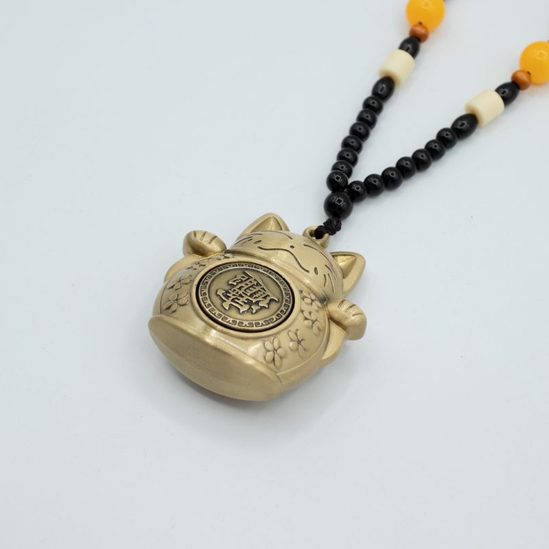 Závěsný Feng Shui Talisman - Šťastná Kočka