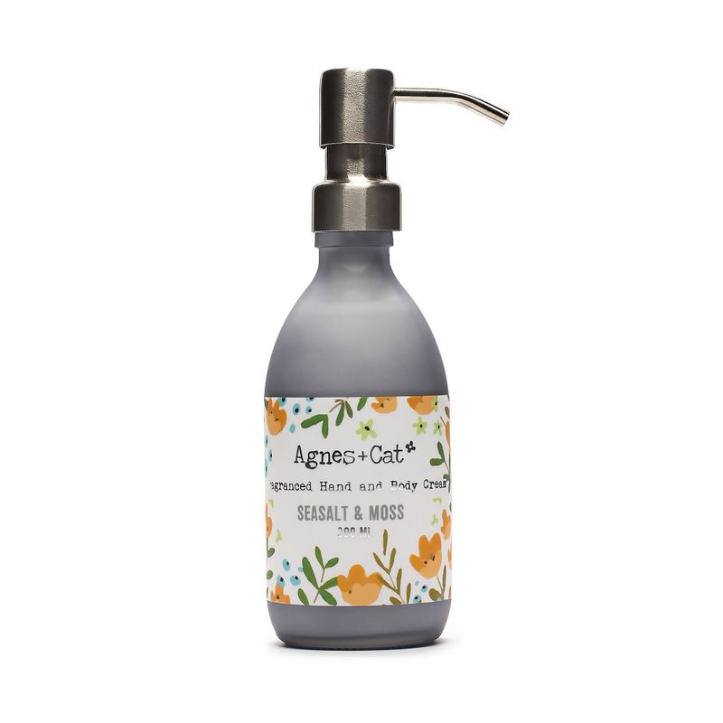 Krém na Ruce & Tělo - Mořská Sůl a Mech - 300ml