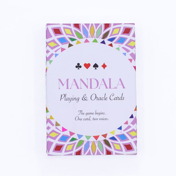 Hrací a Věštecké Karty Mandala - Kaleidoskopická Symetrie